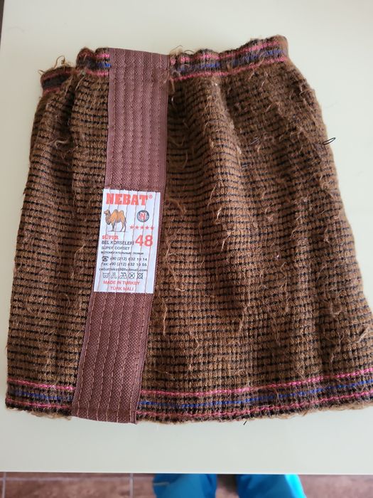 Пояс из верблюдей шерсти