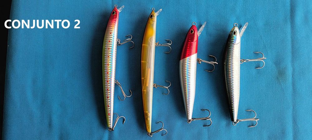 2 Conjuntos de 4 Amostras para Spinning