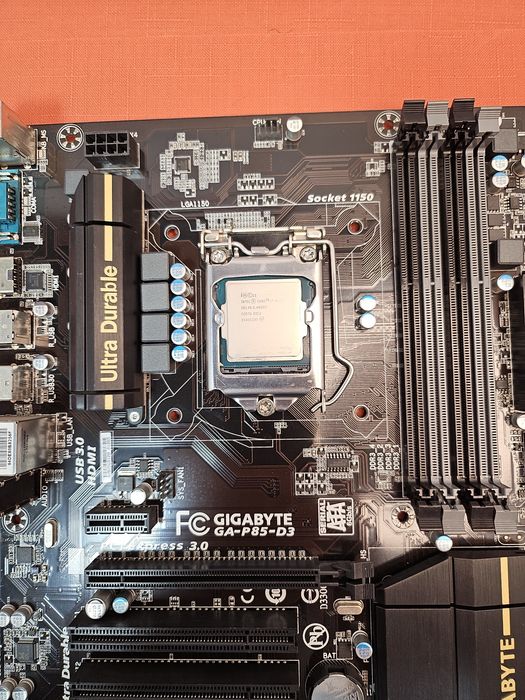 płyta główna GIGABYTE GA-P85-D3,Intel Core i7-4770