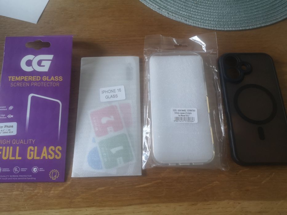 Iphone 16 2x etui szkło