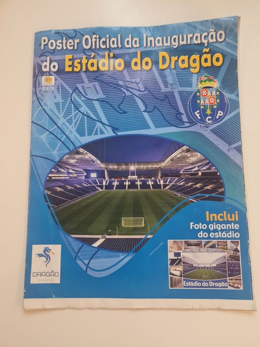Poster oficial da Inauguração do Estádio do Dragão