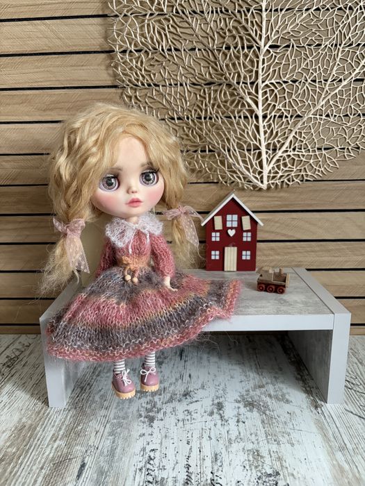 Blythe кастом,лялька 30 см