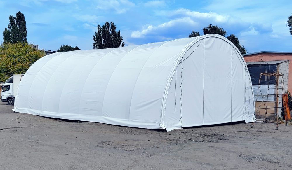 Тентовий ангар 16*10*5 метрів, склад, тимчасове приміщення.