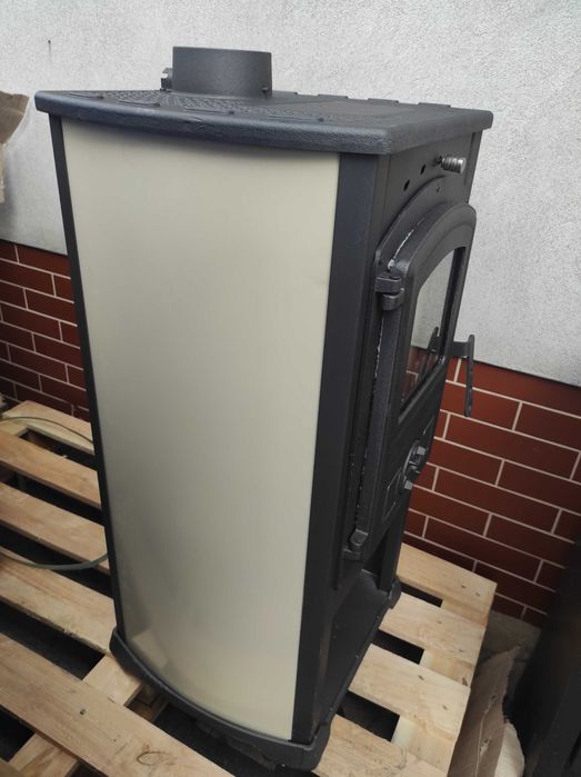 PIEC piecyk kominek stalowy koza mocny żeliwny 12 KW Poznań