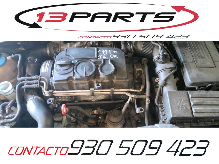 Motor Audi A3 8P 1.9 TDi 2007 BLS #E84