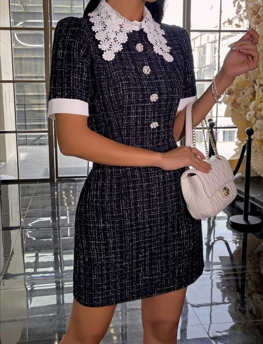 Eleganterrimo vestido de entrada da nova estação