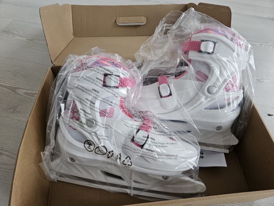 Łyżwy regulowane dzieciece