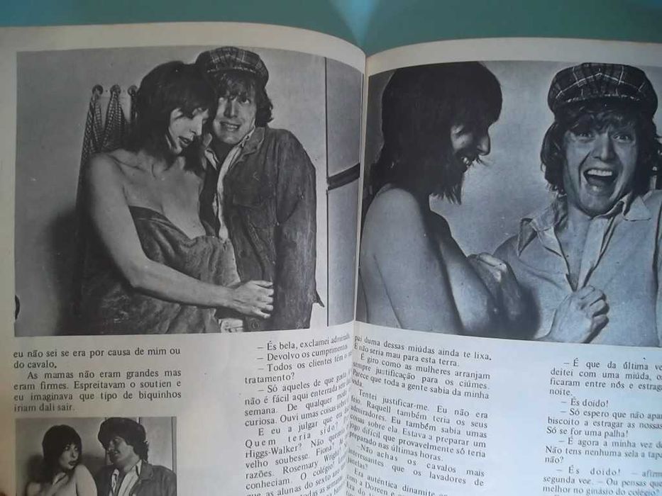 TOPSEXY revistas Foto-eróticas de 1975 Confissões Sexuais de...