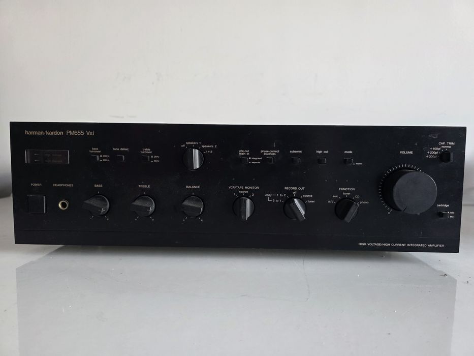 Wzmacniacz Harman/Kardon PM655 Vxi – Klasyka Hi-Fi, High Current