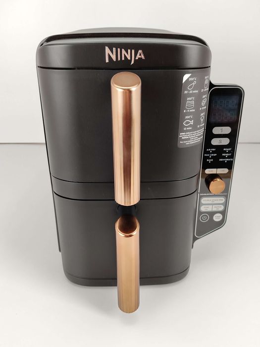 Frytkownica beztłuszczowa Ninja, Double Stack SL400EUCP , 9,5 litra x2