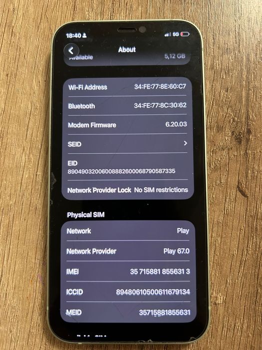 iPhone 12 – stan świetny, sprawny, bez blokad