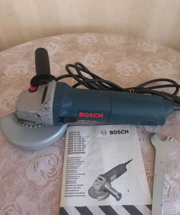 Болгарка Bosch PWS 10-125 professional