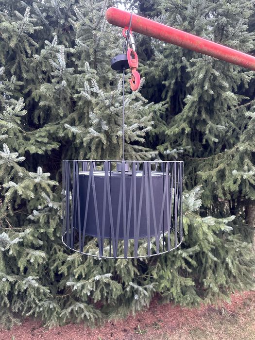 Nowoczesna lampa wisząca loft / industrialna 3xE27