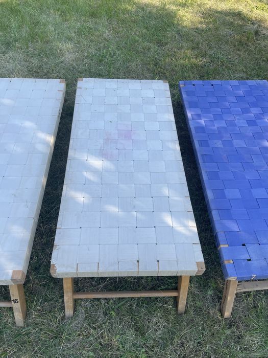 Leżak leżaczek przedszkolny leżanka PRL vintage legowisko