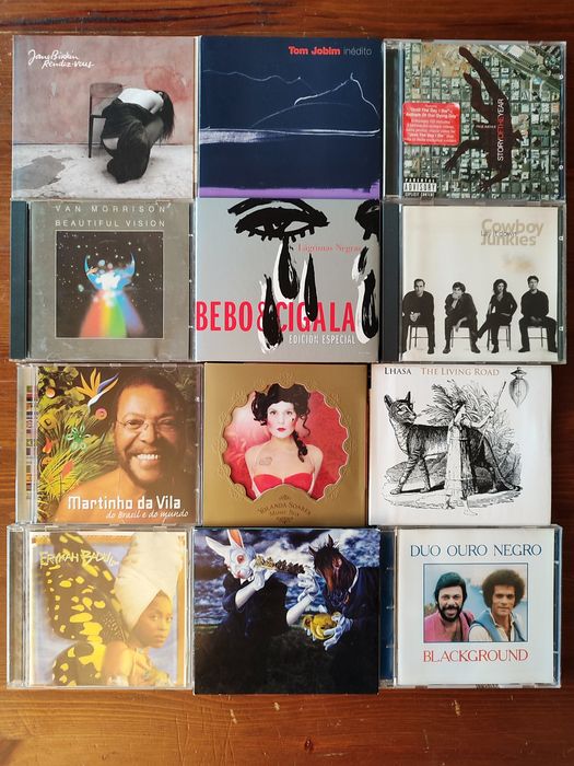 CD's Edições Anos 80/90 Rock, Pop, Electrónica, Jazz, Bossa Nova!