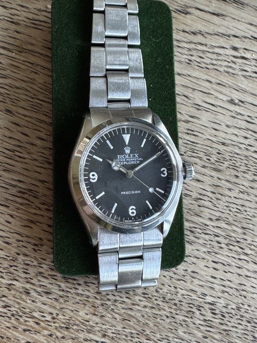 Rolex 5500 tarcza Explorer 1974 rok serwisowany