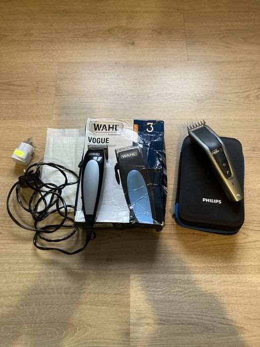 Машинка для стрижки Wahl Vogue usa провідна Philips 5000 акумулятор