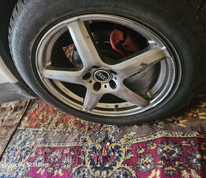 Титани r18, 5-112, 8jx18 H2, з резиною, обмін на r16, 5-112, ет 22 +/-.