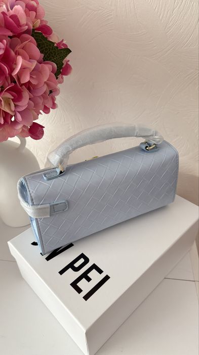 Сумочка JW Pei Keyla Weave Texture Blue