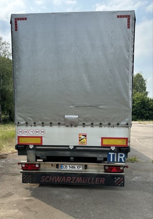 Продам Schwarzmuller SPA 3E, полуприцеп, причіп, напівпричіп бортовий тент, 2011 року. продаж в комлпекті. ПДВ