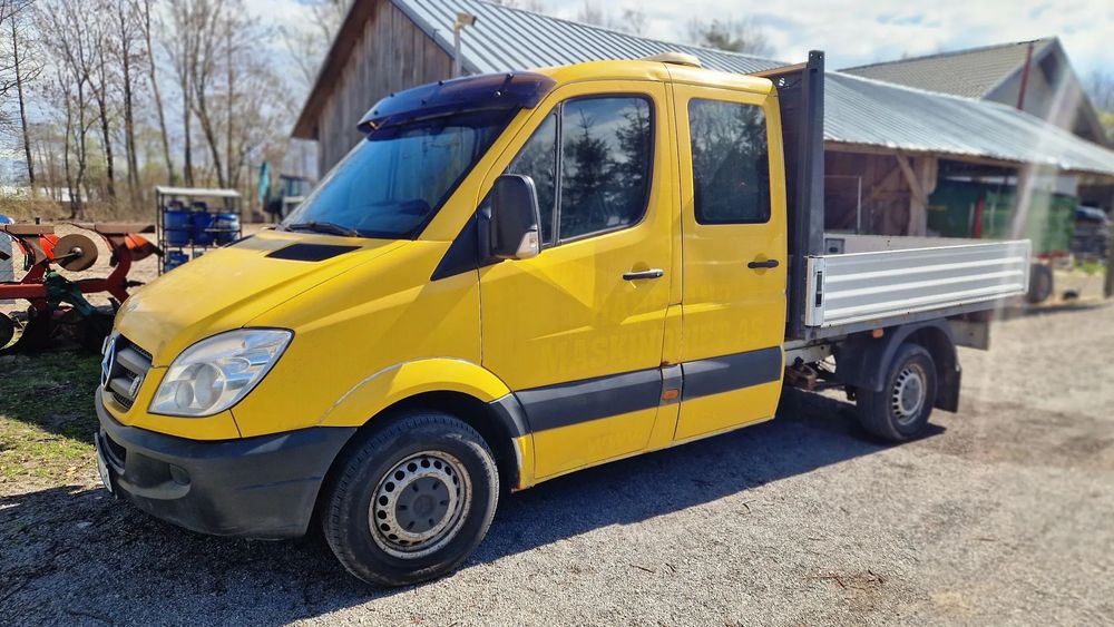 Mercedes-Benz Sprinter Doka. Podwójna kabina.  Doka. Stan bardzo dobry