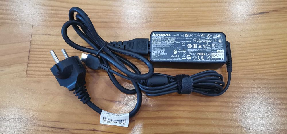 Carregador/Charger Portátil/Laptop Lenovo Thinkpad (ADLX45NDC3A) 45W