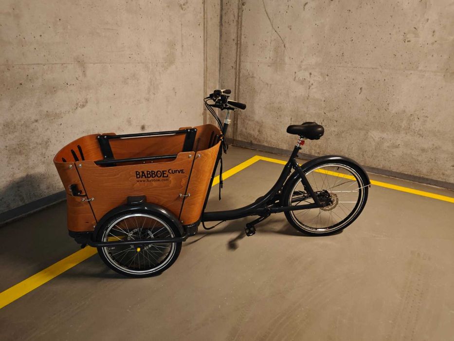 Riksza rower cargo Babboe Curve z napędem Shimano Alfine 8 Warszawa ...