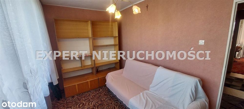 2 Pokoje 39 m2, balkon, woda ciepła z sieci, WP II