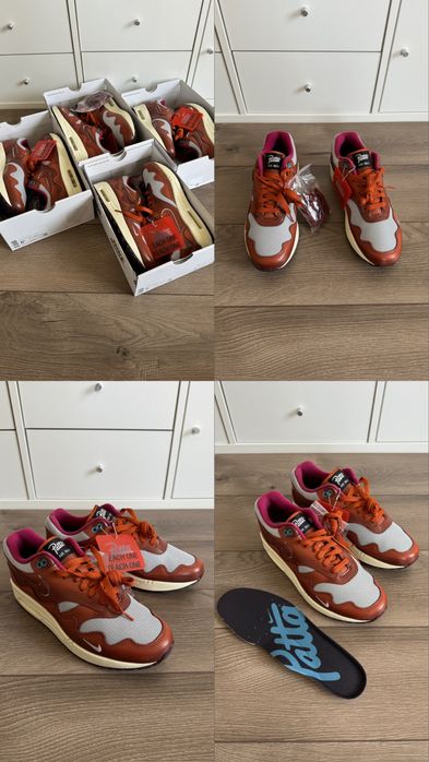 Nike Air Max 1 x Patta оригінал DO9549-200 37,5,38,5,44р