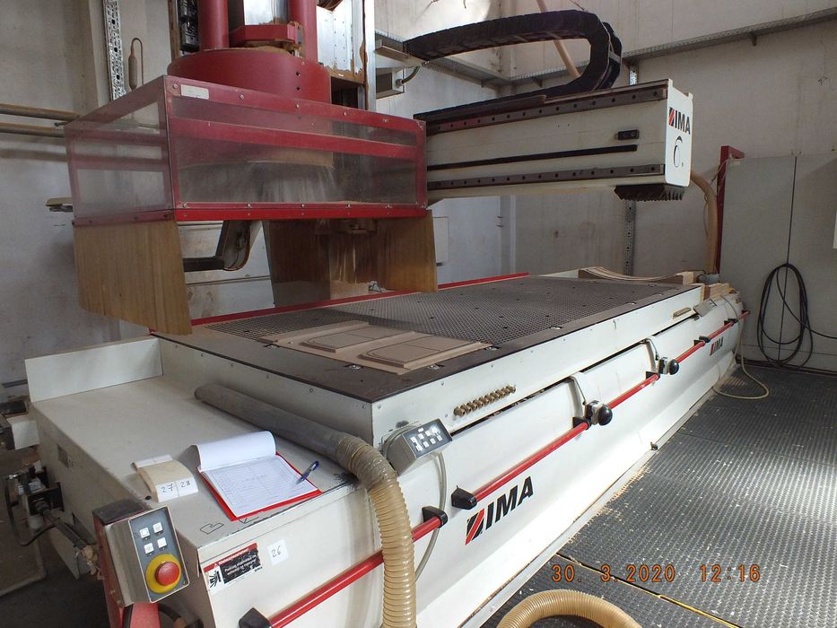 Centrum obróbcze frezarskie CNC 5-osiowe BIMA 410/R4/140/300 Robotkopf