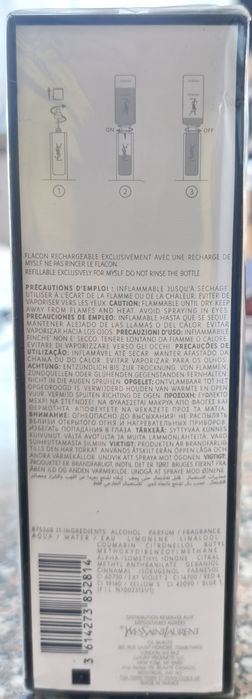 Perfume yvessaintlaurent MYSLF