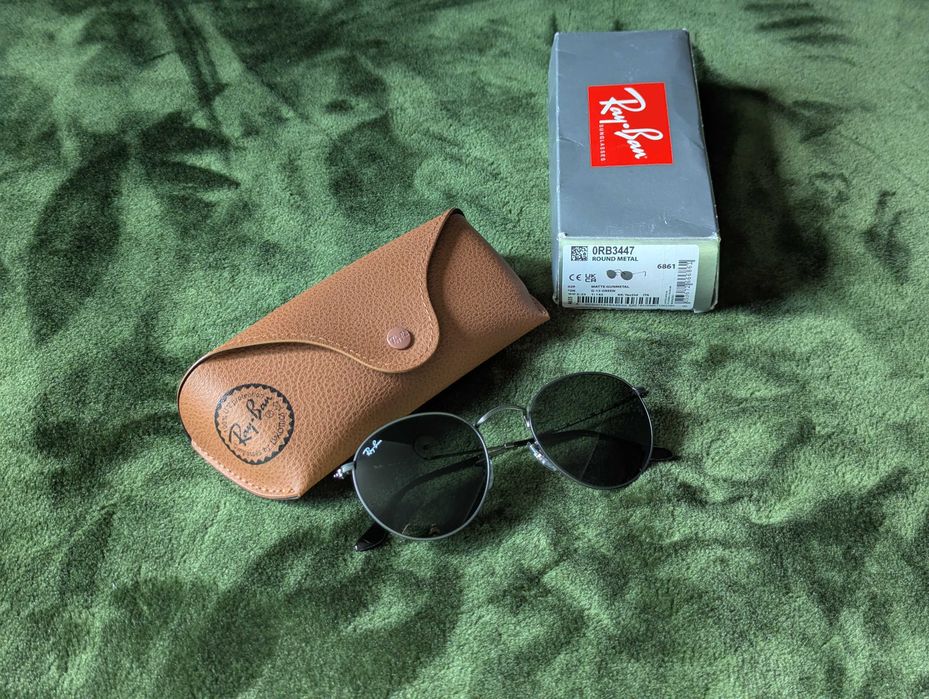 Okulary Ray-Ban Round Metal, rozmiar 53