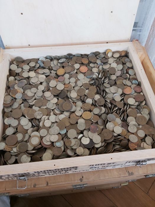 Монеты времён СССР.