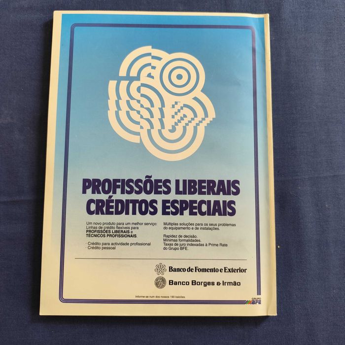 Revista Vértice 63 - Novembro-Dezembro 1994