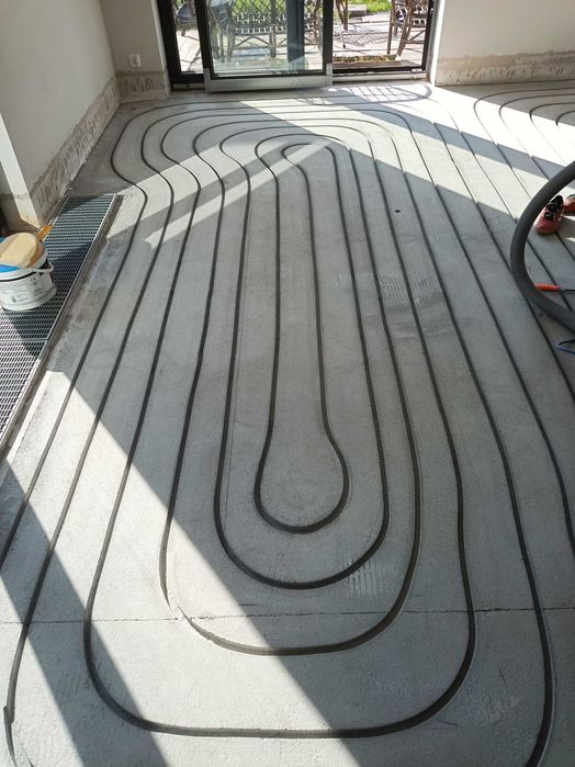 FREZOWANIE wylewki, rowków, NAJTANIEJ, ogrzewanie podłogowe, Kraków