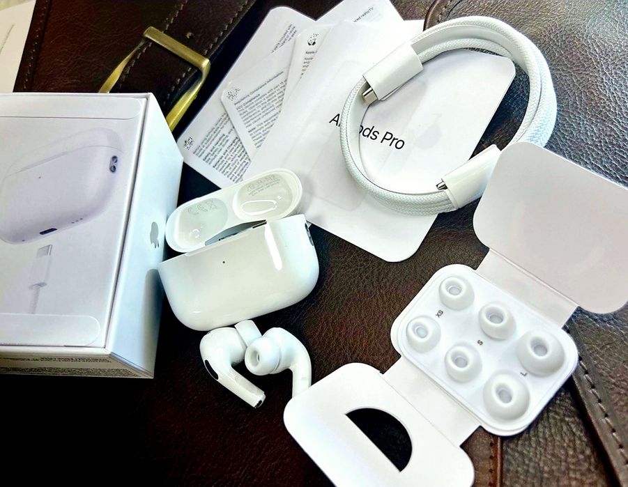 Навушники AiрPods pro 2 gen 2025  ANC 100% шумодав,прозорість,гіроскоп