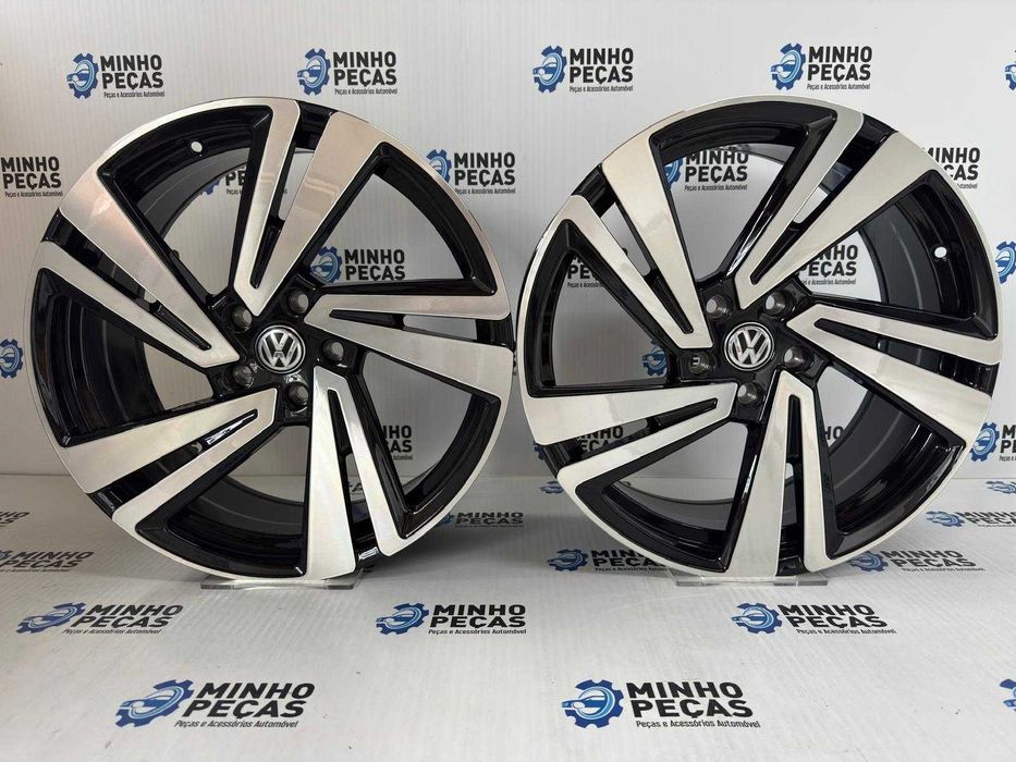 Jantes Look Vw 19 (5x112) Preto e polido