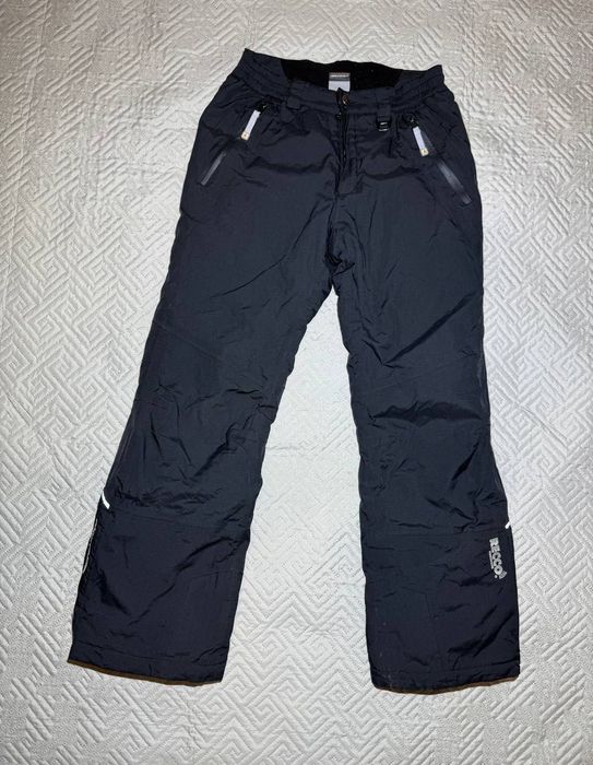 Чорні підліткові гірськолижні штани Icepeak Recco на зріст 1.52 см