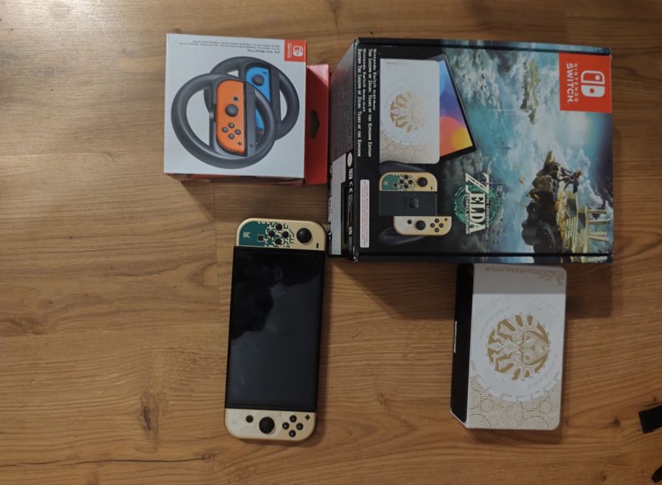 Nintendo Switch Zelda Edition Zestaw