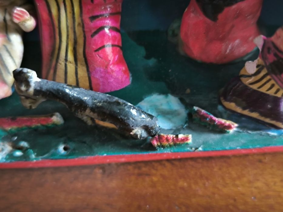 Presépio Peruano 20x9cm (anos 80)