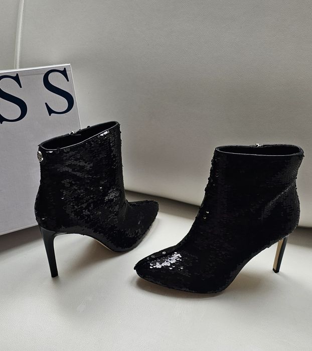Guess luksusowe botki cekiny roz 41