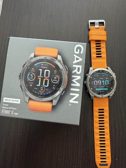 Zegarek garmin fenix 8 51mm amoled