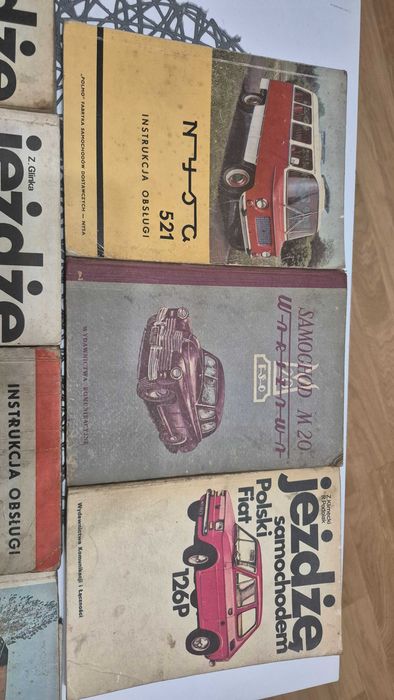 Warszawa M20 Fiat 126 Nysa i inne