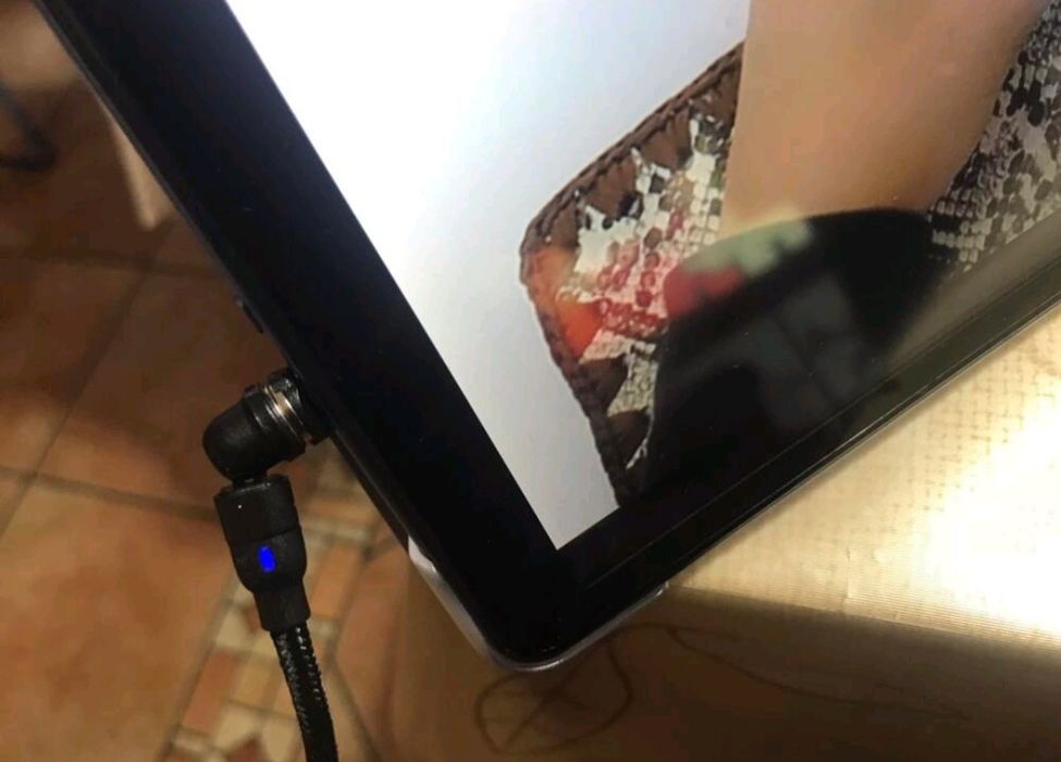 Cabo magnético 3 em 1 dobrável