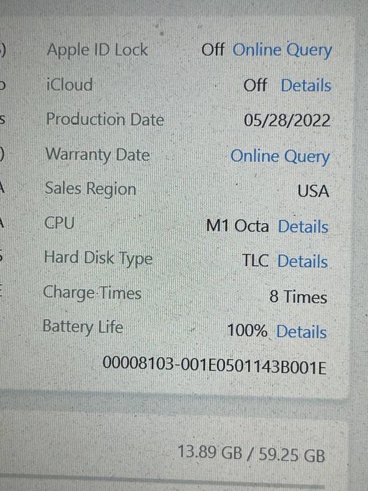 iPad Air 5 64GB M1 стан нового MDM