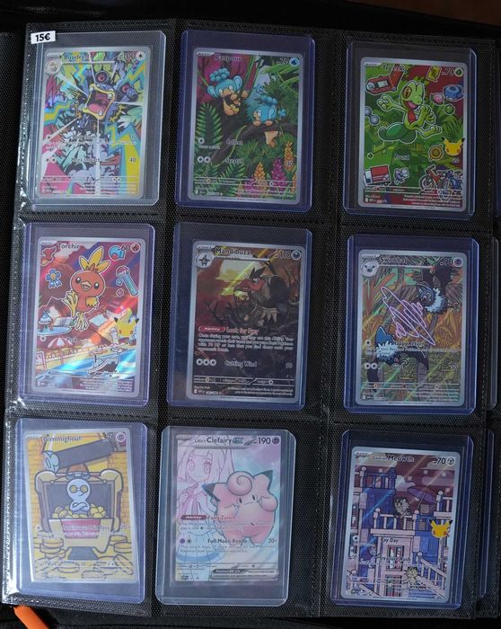 Cartas/Singles Pokémon TCG Inglês/English
