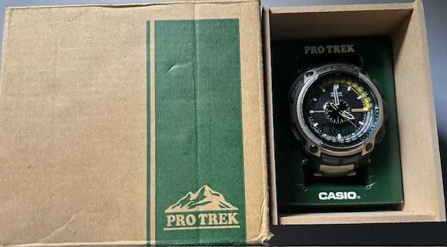 Zegarek CASIO PRW-5000T-7ER Branzoleta TYTAN