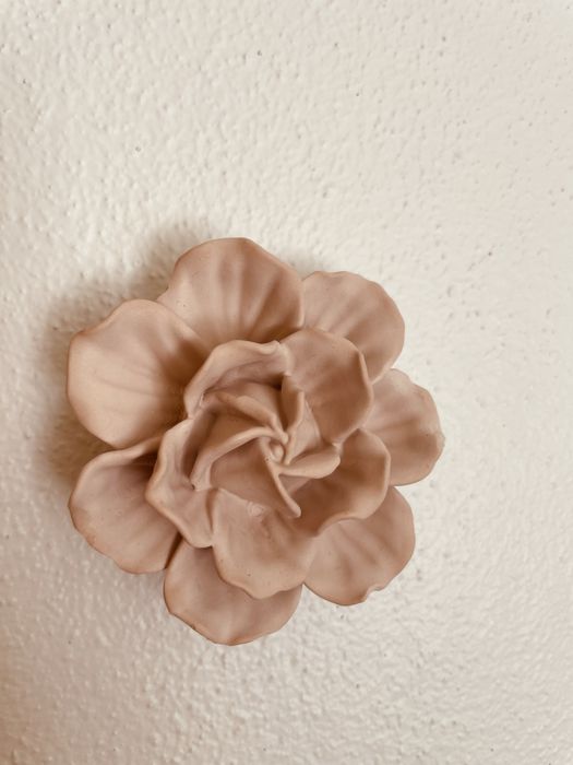 Flores gesso perfumado cerâmico para decorar parede