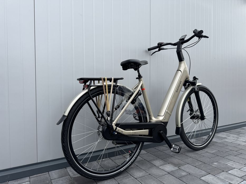 Batavus Finez E-go Power Champagne 8 biegów elektryczny rower damski