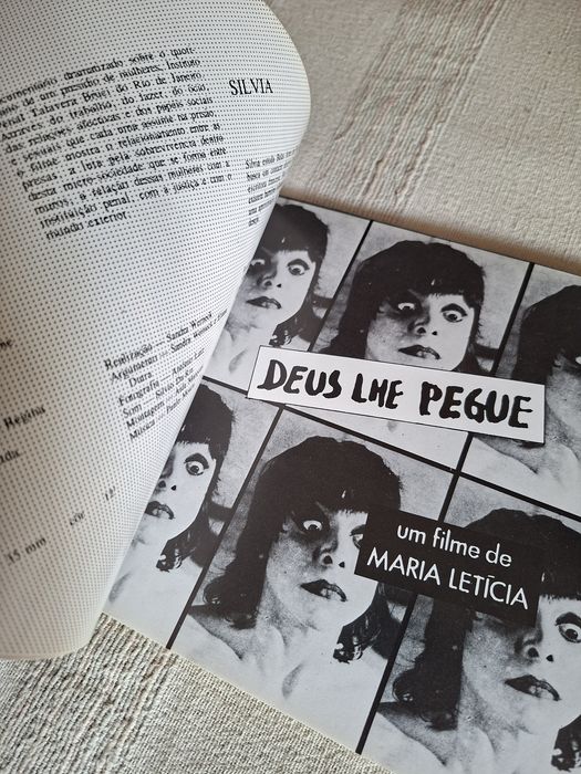 Catálogo de festival de cinema em Lisboa ano 1986
